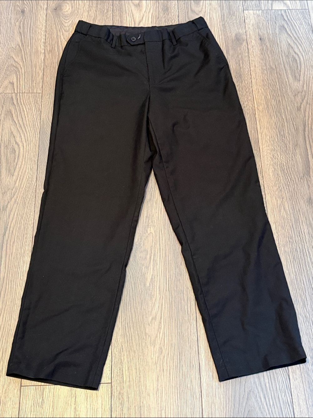 Black Men's Dress Pants - Straight Leg Professional